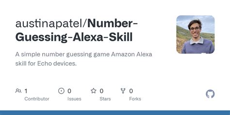 Github Austinapatelnumber Guessing Alexa Skill A Simple Number