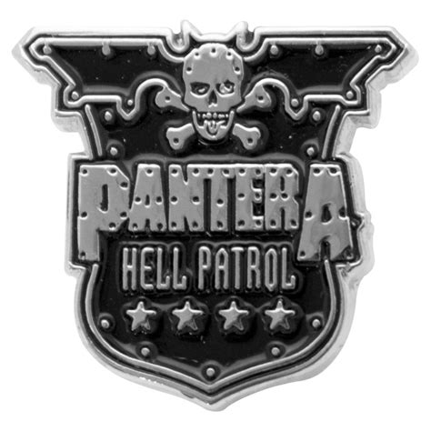Pins Pantera Hell Patrol Rock A Gogo