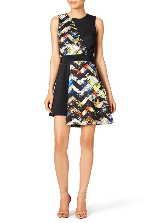 Zig Zag Dress By Milly For 113 Rent The Runway