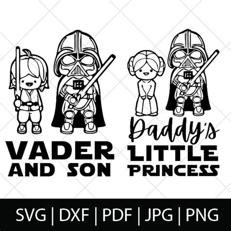 Free 235 Daddys Little Princess Star Wars Svg Svg Png Eps Dxf File