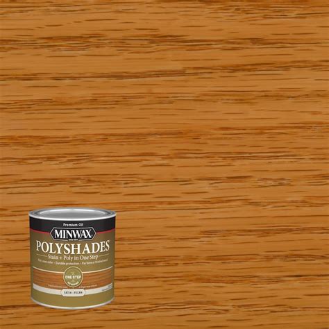 Minwax Polyshades Oil Based Pecan Semi Transparent Satin Interior Stain