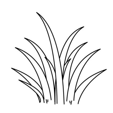 Grass Printable Coloring Pages