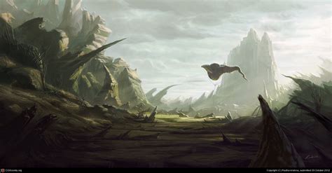 Bizzare Landscape Concept Painting By Radha Krishna 2d Cgsociety