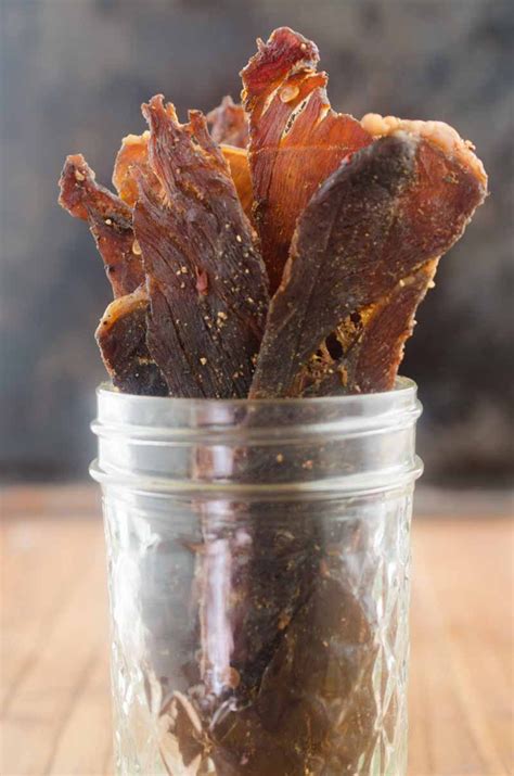 5.5 sweet honey garlic beef jerky marinade recipe. Sweet n' Spicy Beef Jerky - Life's Ambrosia