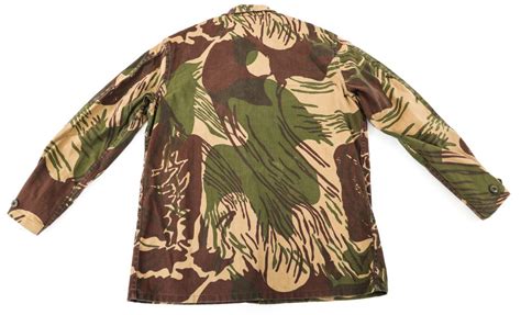 Sold Price Rhodesia Zimbabwe Brushstroke Camo Shirts Lot Invalid