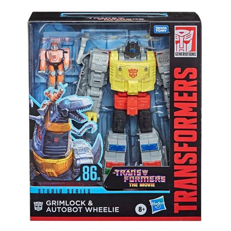 Transformers The Movie 1986 Grimlock And Wheelie Studio Series Leader