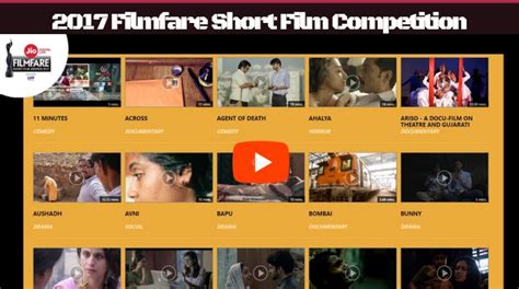 The oldest award ceremony filmfare awards technical and short films awards took place today (march 27). 2017 Filmfare Short Film Competition - Part1 - Sociolobby
