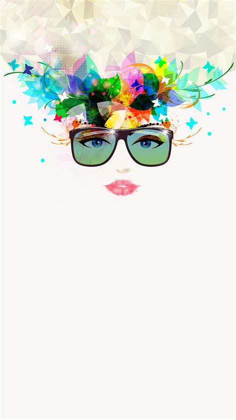 Lady In Sunglasses Kiss Backdrop Background Flower Backgrounds