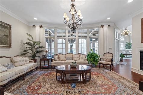 Formal Traditional Style Living Room Sherwin Williams Creamy Best Warm Off White Kylie M