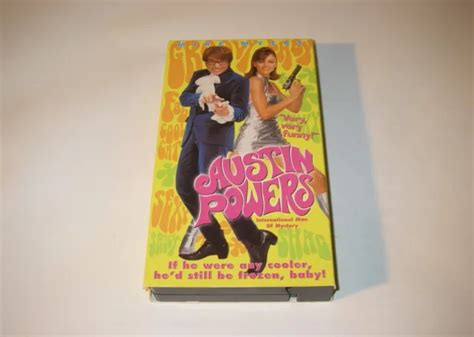 Austin Powers International Man Of Mystery Vhs Movie Sc Picclick