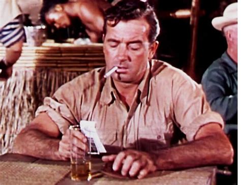Movie Star John Payne In A Scene From Crosswinds 1951 A Photo