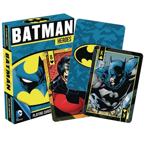 Check spelling or type a new query. NOV192909 - DC HEROES BATMAN PLAYING CARDS - Previews World