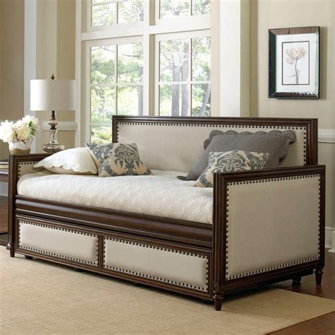 Check spelling or type a new query. Grandover Iron & Upholstered Daybed in Cream / Espresso by ...