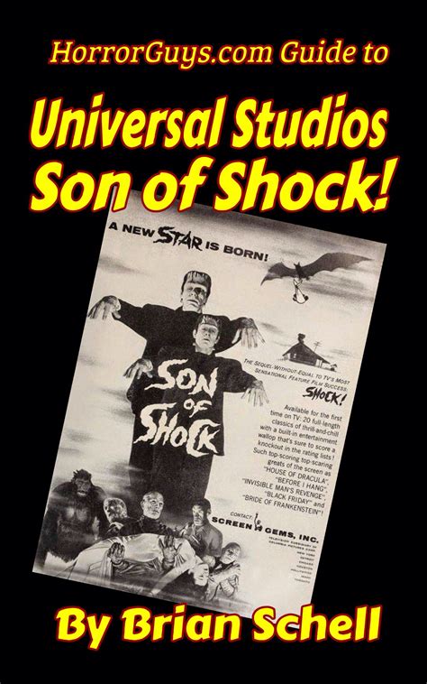 Two New Books Guide To Shock Theater And Guide To Son Of Shock