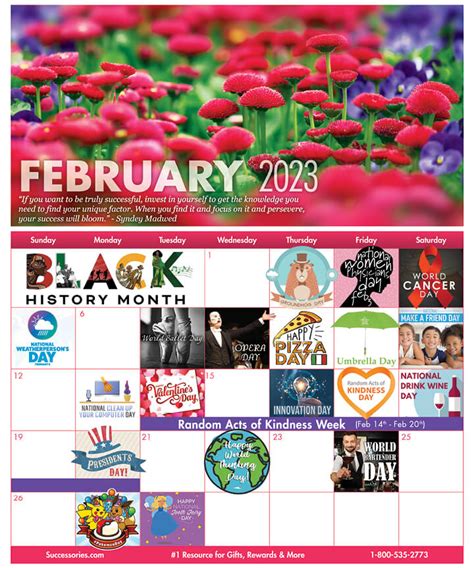 Fun Workplace Holidays Calendar February Holidays Successories