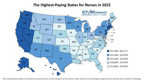 What State Has Highest Rn Salary Fabalabse