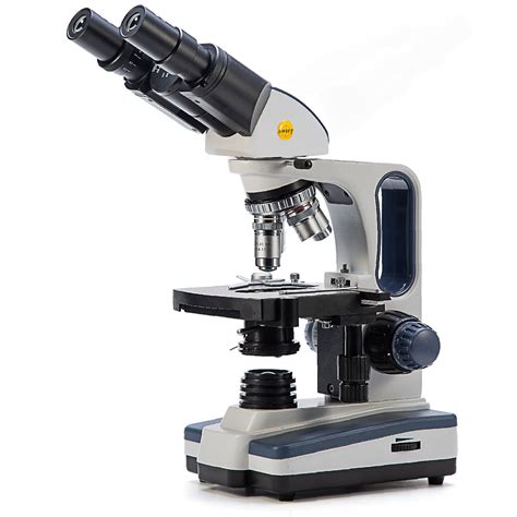 Swift 40x 2500x Binocular Compound Microscope W Mechanical Stage Fine
