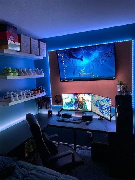Stunning Gaming Bedroom Ideas In Displate Blog Game Room