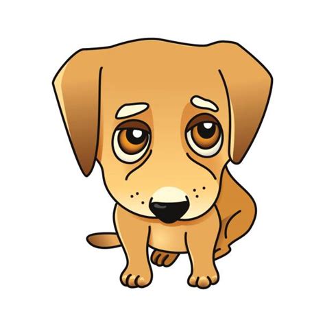 Sad Puppy Dog Eyes Cartoons Illustrations Royalty Free Vector Graphics