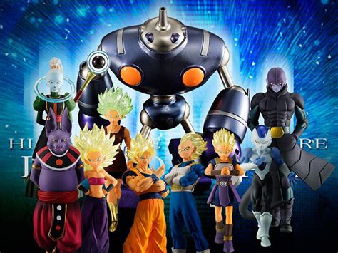 Attendant for god of destruction and martial arts teacher of universe 6 debut: Dragon Ball Super HG Rivals of Universe 6 Exclusive Box of 10 Figures