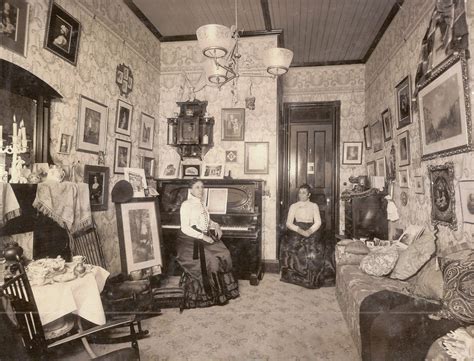 Victorian Edwardian Living Room 36 Interesting Vintage Pictures Show