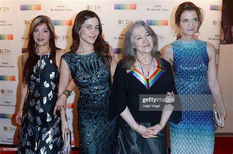 Honoree Martha Argerich With Daughters Lyda Chen Stephanie Argerich