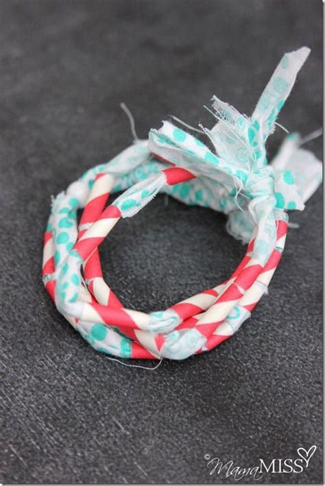 10 Clever Ways To Play With Paper Straws Paper Bracelet Straw