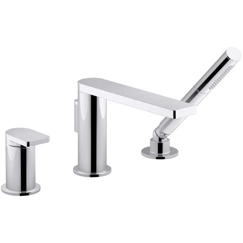 Find many great new & used options and get the best deals for vincia two handle roman tub faucet at the best online prices at ebay! KOHLER Composed Single-Handle Deck-Mount Roman Tub Faucet ...