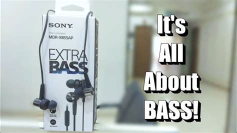 Image not available for color: Sony MDR-XB55AP Extra Bass Earphones Review! - YouTube