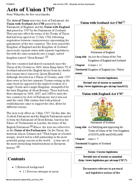 Acts Of Union 1707 Wikipedia The Free Encyclopedia Westminster