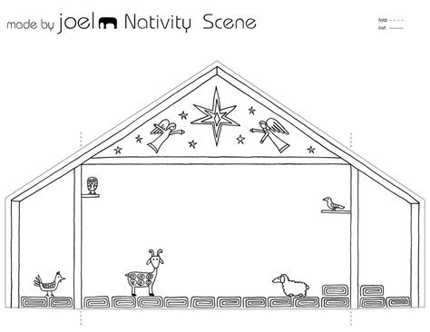 Free Printable Nativity Coloring Pages For Kids Best Coloring Free