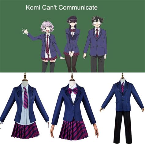 Buy Anime Komi Cant Communicate Character Cosplay Costume School