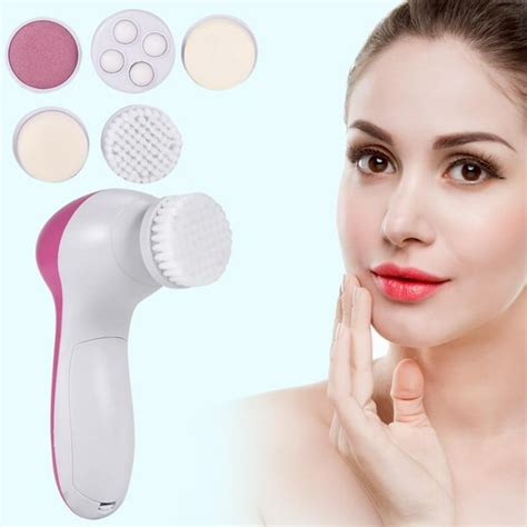 Mgaxyff Electric Face Massager5 In 1 Beauty Face Care Massager Electric Facial Cleanser Body