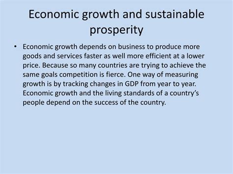 Ppt Sustainable Prosperity Powerpoint Presentation Free Download