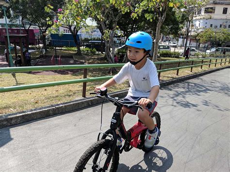 Kowloon Walled City Park Kids Bike Track Hong Kong