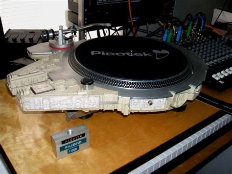 Millennium Falcon Turntable Is The Fastest Record Player Ever Bit Rebels