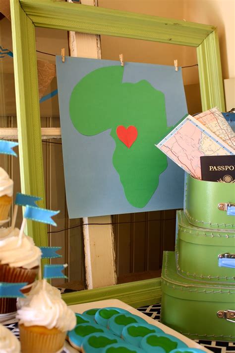 5 out of 5 stars. Studio LIME Design: {Parties} Travel Themed Adoption Shower