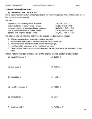 Related to types of chemical reactions pogil answer key! ﻿Classifying Types Of Chemical Reactions Pogil Answer Key ...