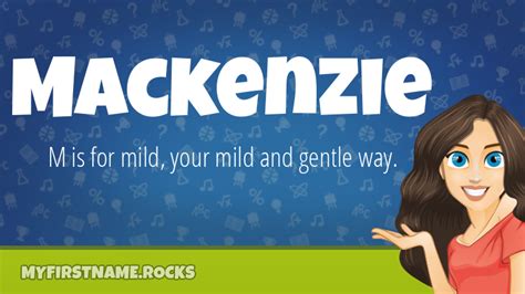 mackenzie first name personality and popularity