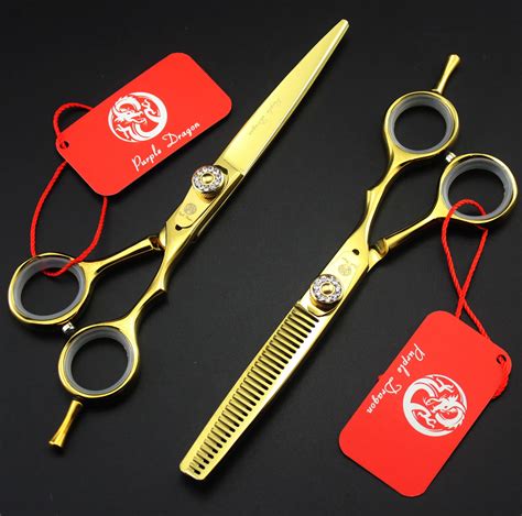 6 Inches Barber Hairdressing Tool Set Hair Cutting Stainless Steel In