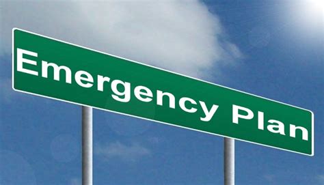 Emergency Plan Free Of Charge Creative Commons Highway Sign Image