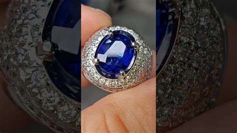 Blue Safir Royal Blue Sapphire Kyanite Kualitas Krt Soldout