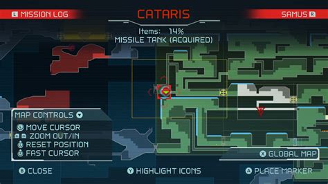 Metroid Dread Cataris Collectibles How To Find All Energy And Missile