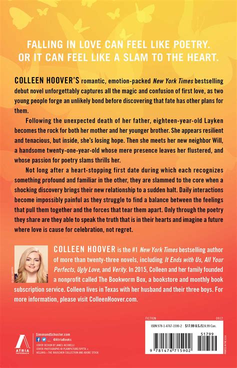 Slammed Book By Colleen Hoover Official Publisher Page Simon