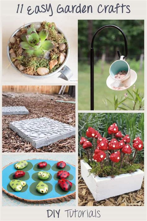 11 Easy Garden Crafts To Diy Diy Tutorials Artsy Pretty Plants