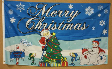3x5 Flag Christmas Northpol Tware Flags 3x5 Polyester Flags