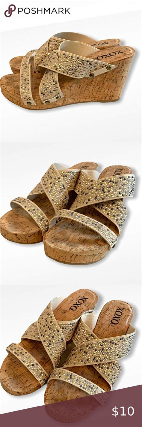 XOXO Wedge Sandals In 2021 Wedge Sandals Shop Sandals Sandals