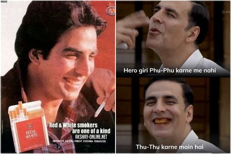 akshay kumar old cigarette ad goes viral fan says herogiri phu phu karne mein nahi check more