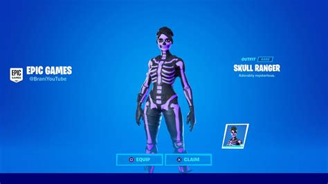 How To Get Purple Skull Ranger Skin In Fortnite Youtube