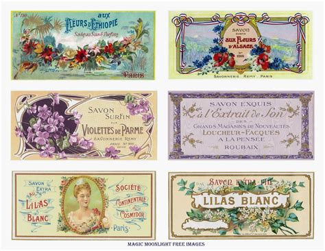 You can find free vintage stock photos on this page. Magic Moonlight Free Images: Free French vintage labels ...